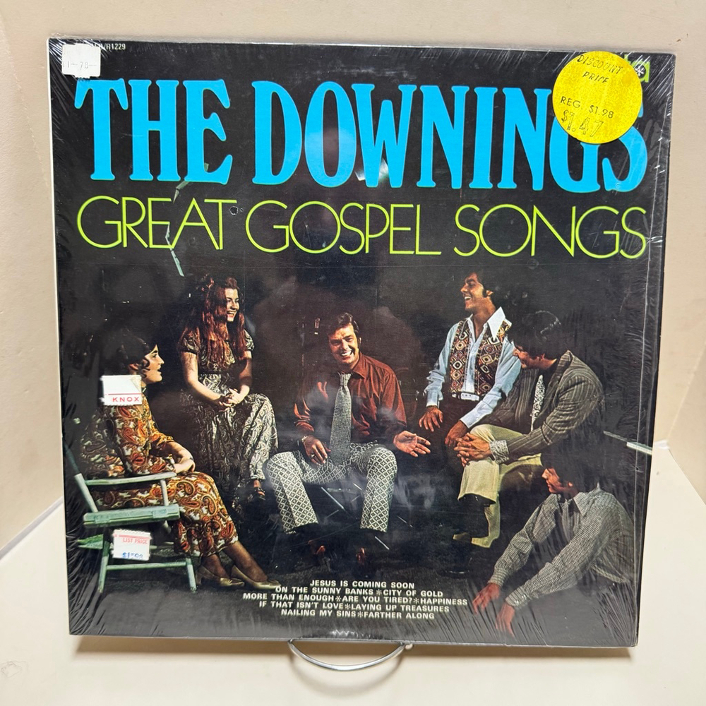 1972 Vista Vinyl Record LP The Downings “Great Gospel Songs”